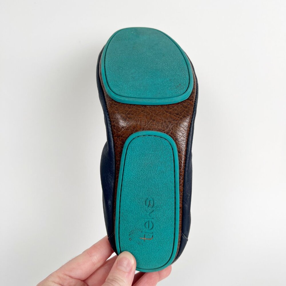 Tieks Foldable Ballet Flat Leather Slip On Travel Shoe Minimalist Comfortable - Picture 11 of 16